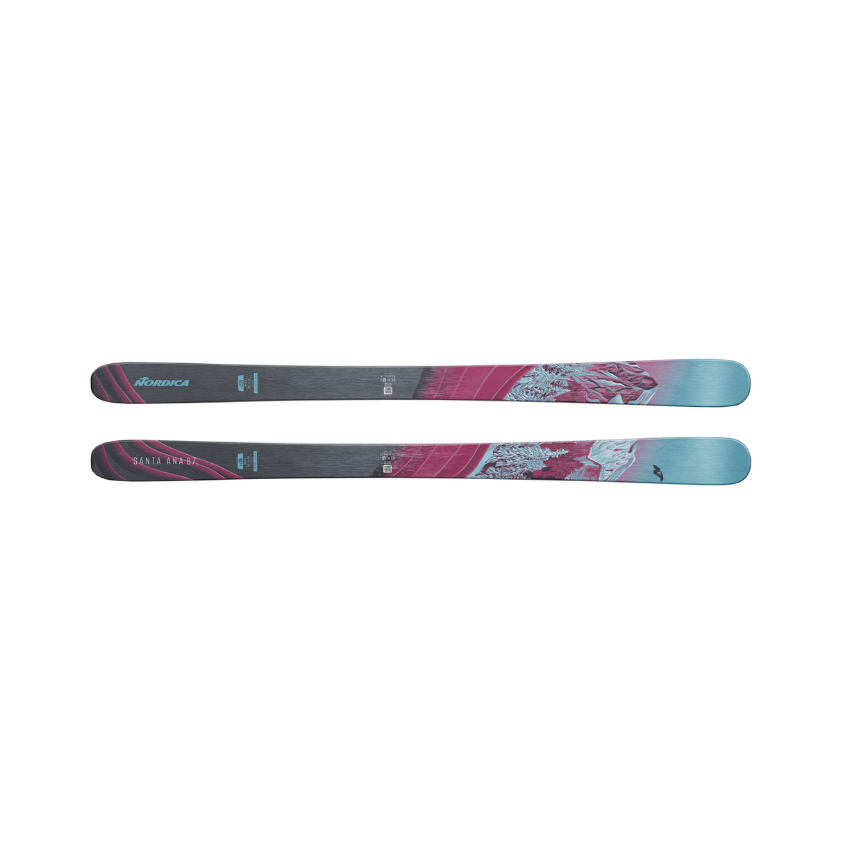 Nordica Santa Ana 87 2025 Skis Tout Terrain Performants Piste