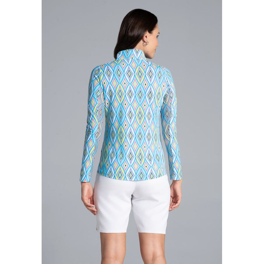 CHANDAIL IBKUL ROMINA MANCHES LONGUES MOCK ZIP