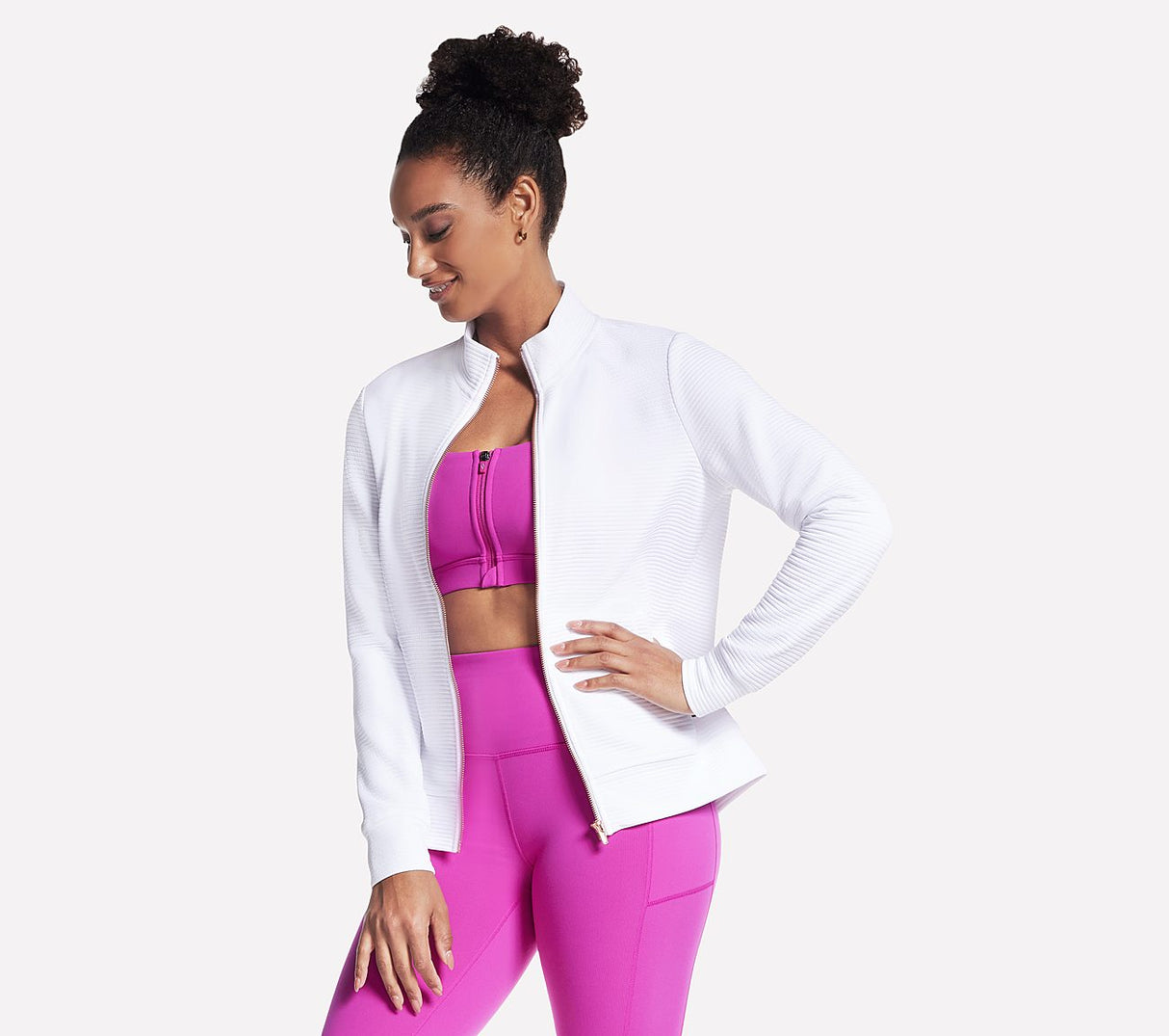WOMEN'S SKECHERS THE GOWALK HOODLESS HOODIE JACKET