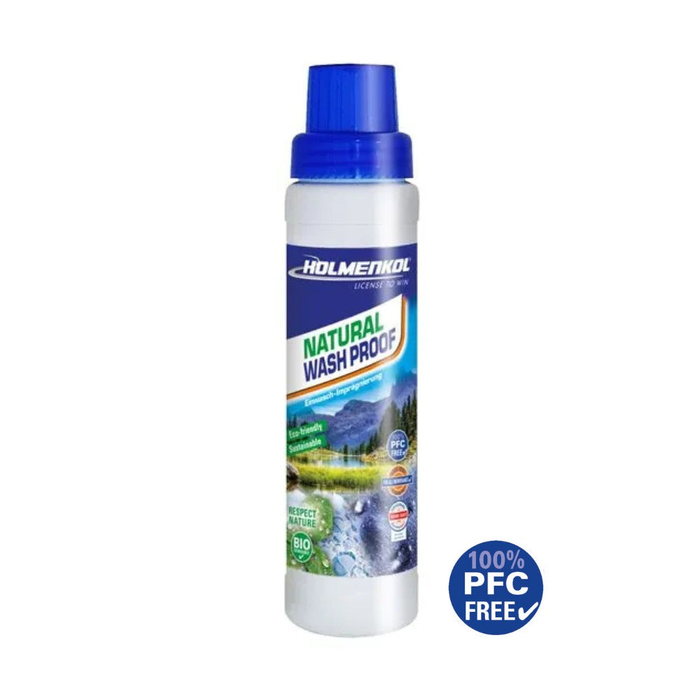 Holmenkol Imperméabilisant Liquide Écologique Natural Wash Proof Pour Vêtements Et Membranes Gore Tex Elastiques