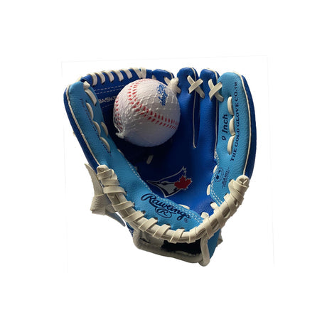 GANT Rawlings Gants Baseball Junior 9 Pouces Avec Logos Blue Jays