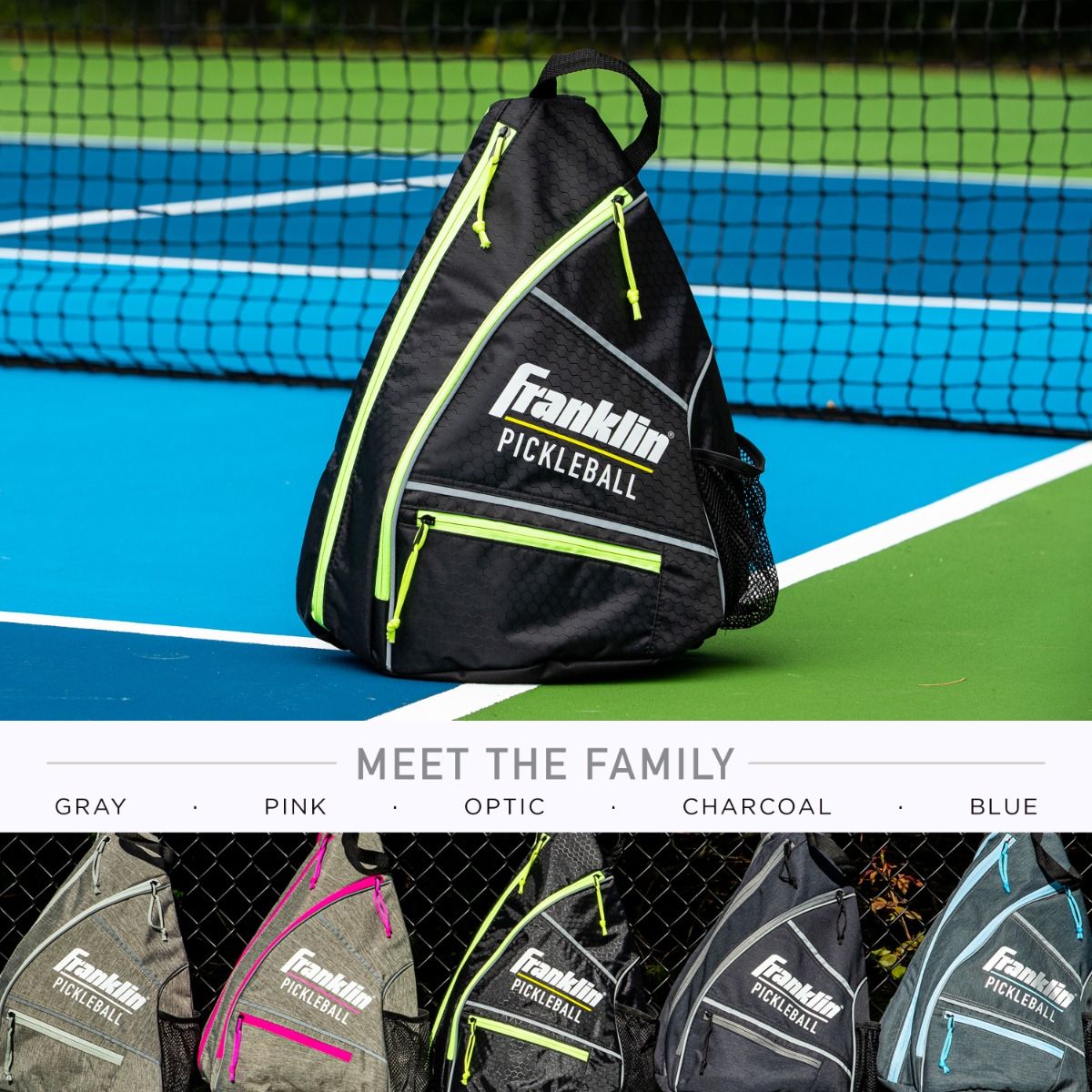 Franklin Sac Pickleball US Open Sling Back Pack Capacity 6 Rackets