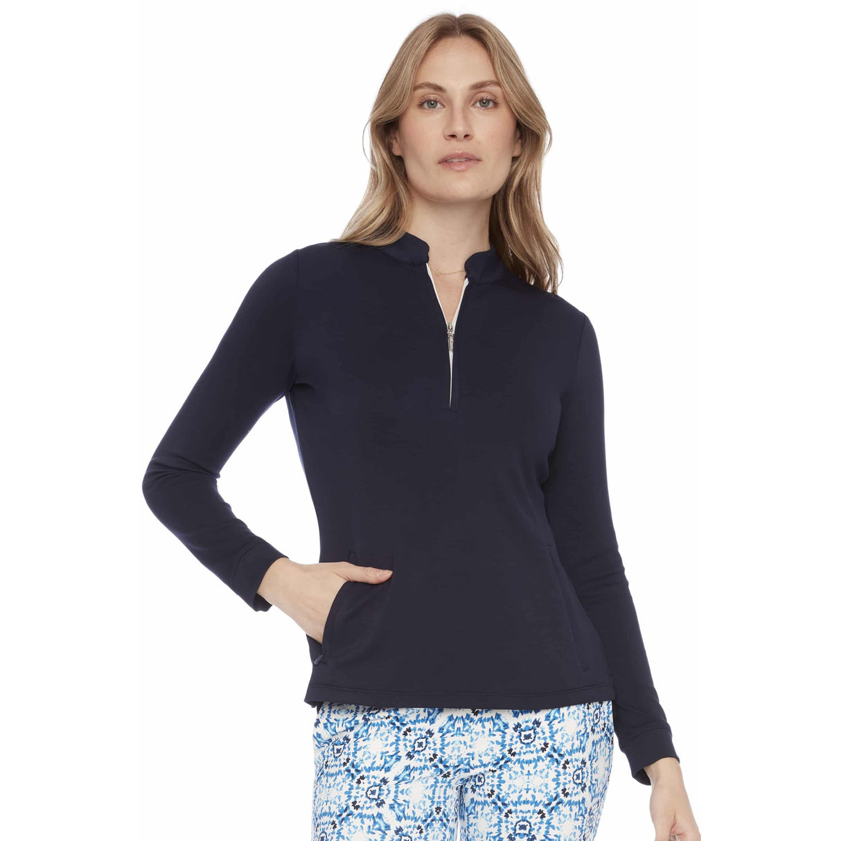 POLO MANCHES LONGUES SWING CONTROL TOP