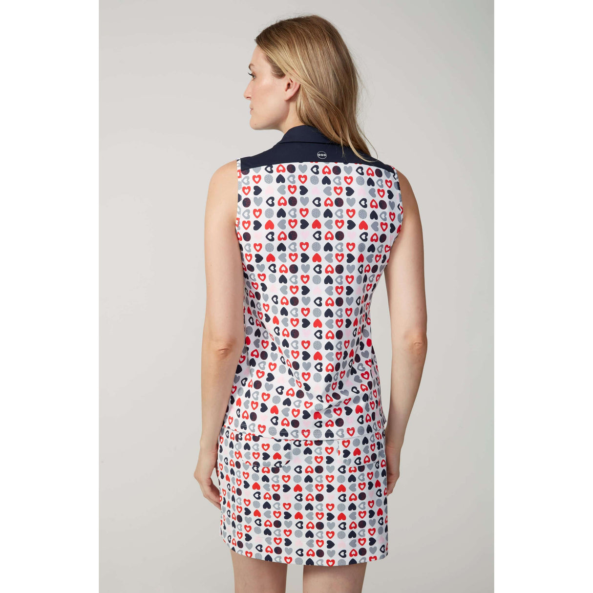 POLO SWING CONTROL NAVY HEARTS
