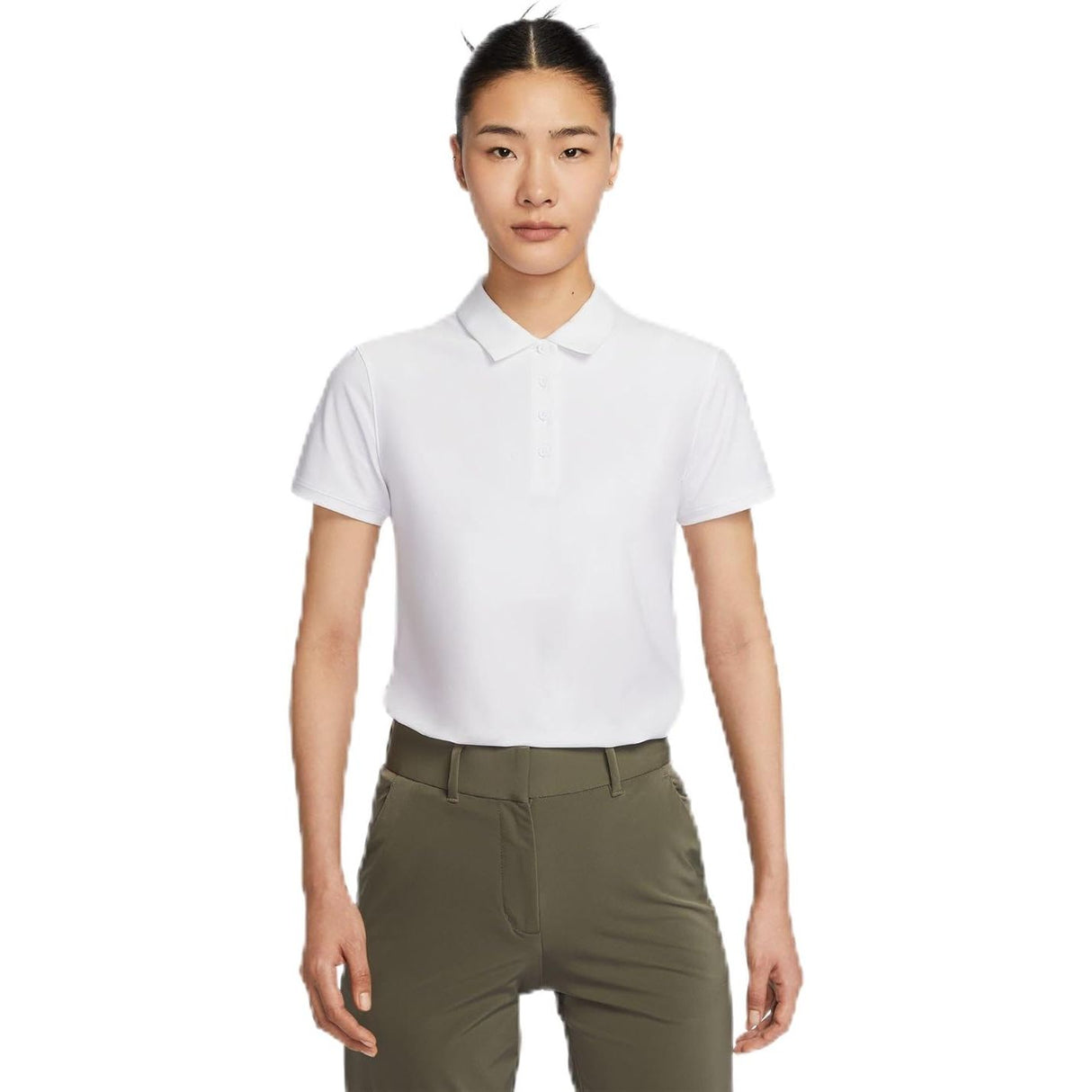 POLO NIKE DRI-FIT VICTORY MANCHES COURTES FEMME