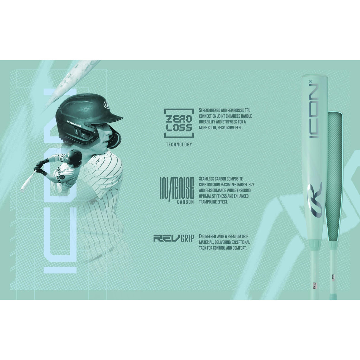 2026 BATON RAWLINGS ICON -10 (2 3/4'' BARREL) USSSA