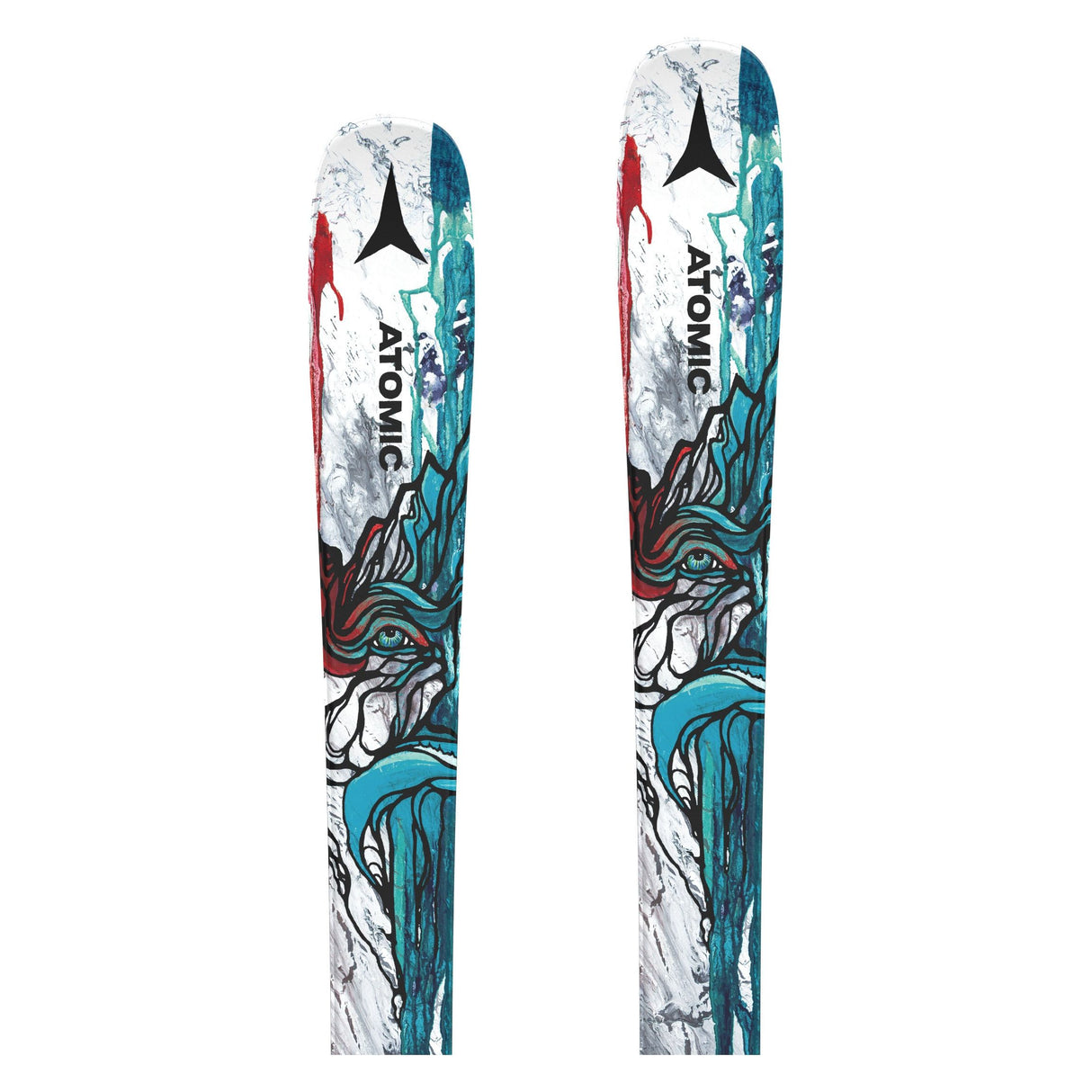 Atomic Bent Junior 140 150 Avec Fixations Colt 7 GW Ski Enfant Stable Et Maniable