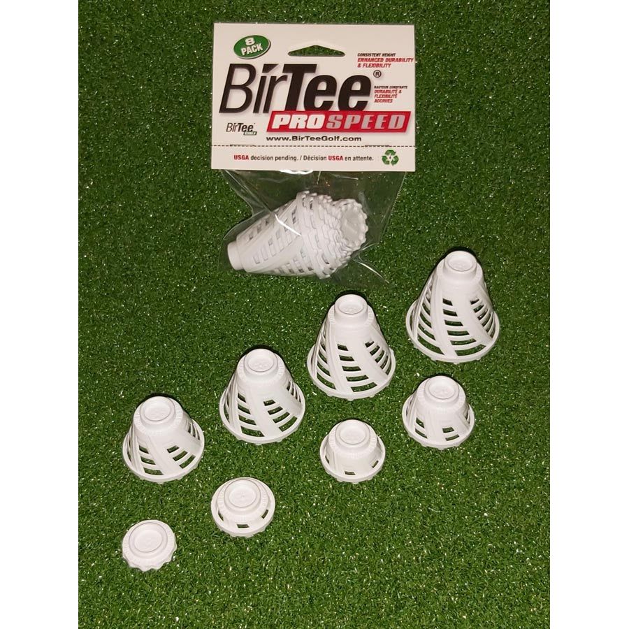 BirTee Pro Speed Pack 8 Tees Golf Various Sizes For Training