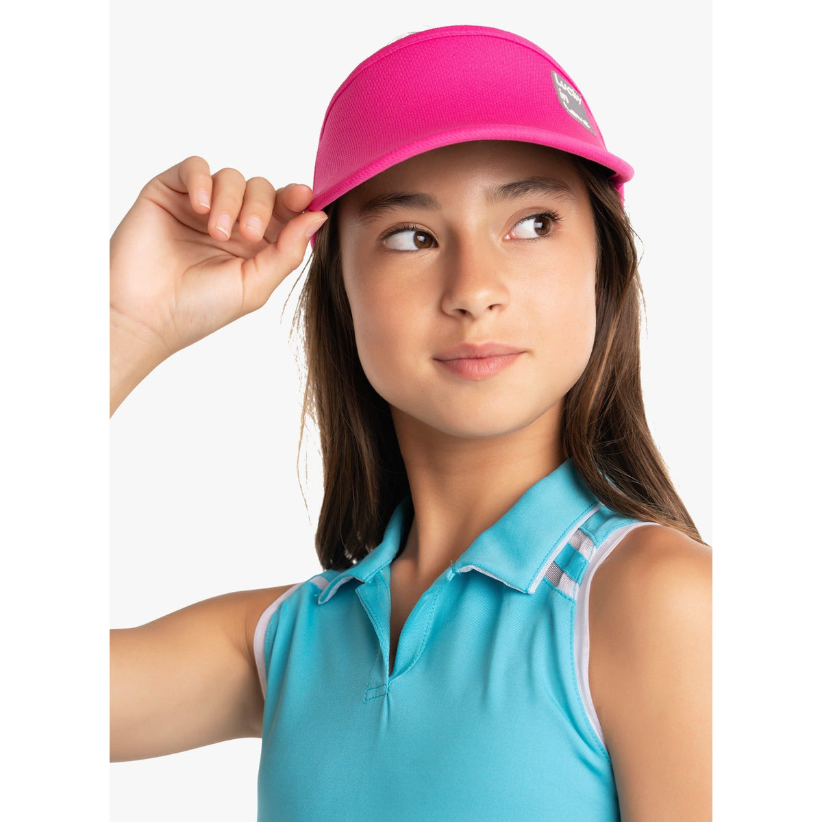 VISIERE LUCKY IN LOVE LOGO STRETCH VISOR