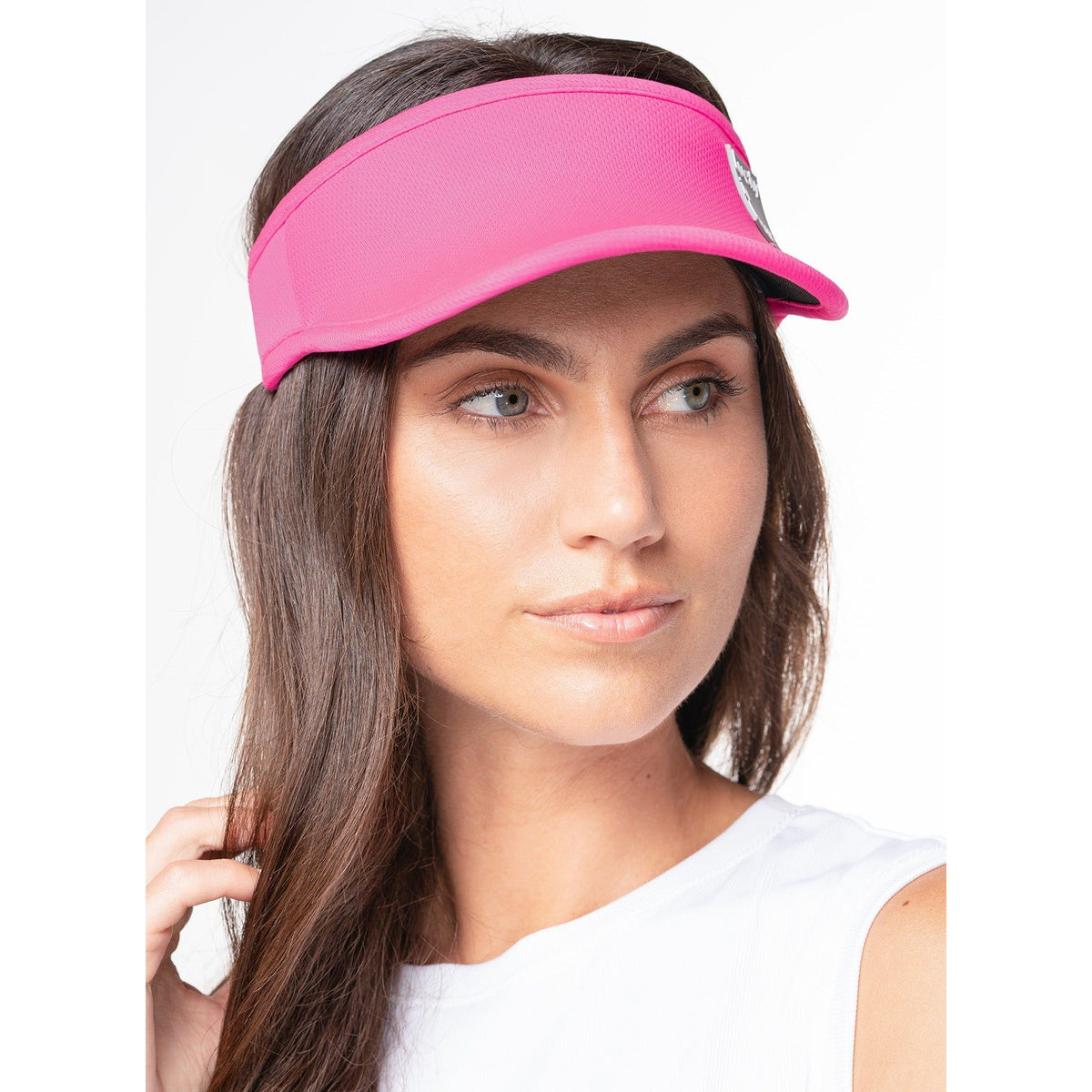 VISIERE LUCKY IN LOVE LOGO STRETCH VISOR