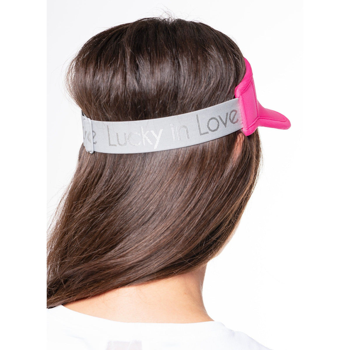 VISIERE LUCKY IN LOVE LOGO STRETCH VISOR