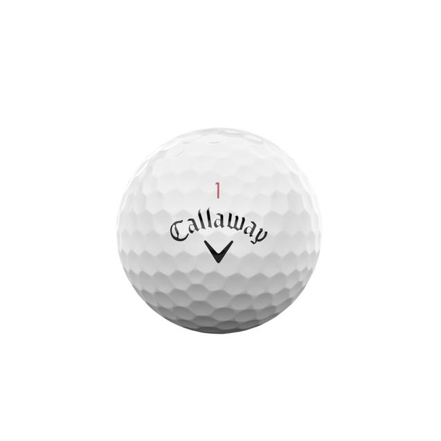 Callaway Ball Chrome Soft 24 White Ultra Fast Core Control