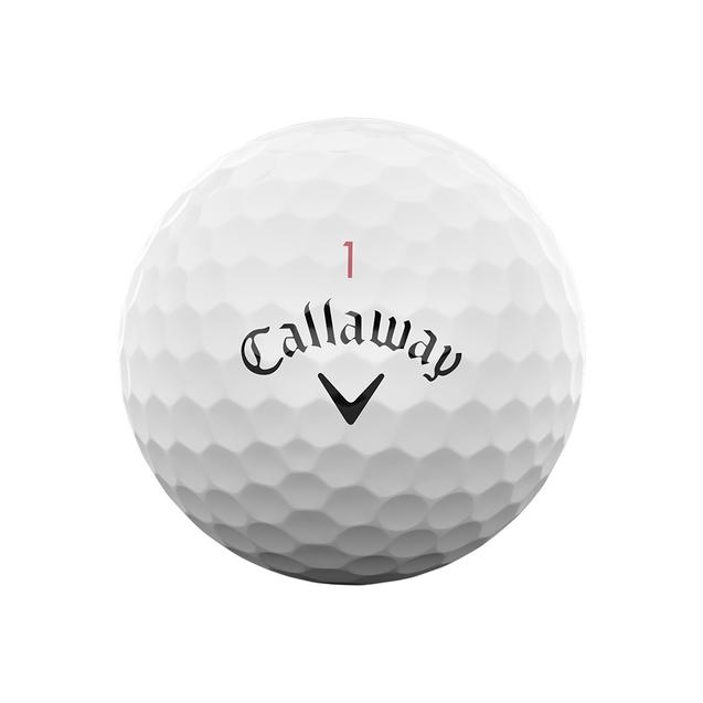 Callaway Ball Chrome Soft 24 White Ultra Fast Core Control
