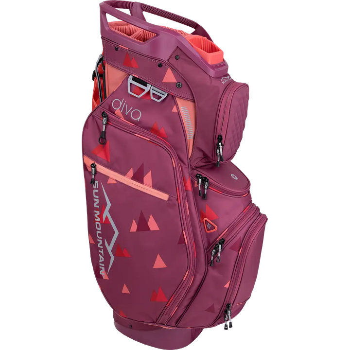 Sun Mountain Diva Woman Golf Cart Bag C130 14 Ways