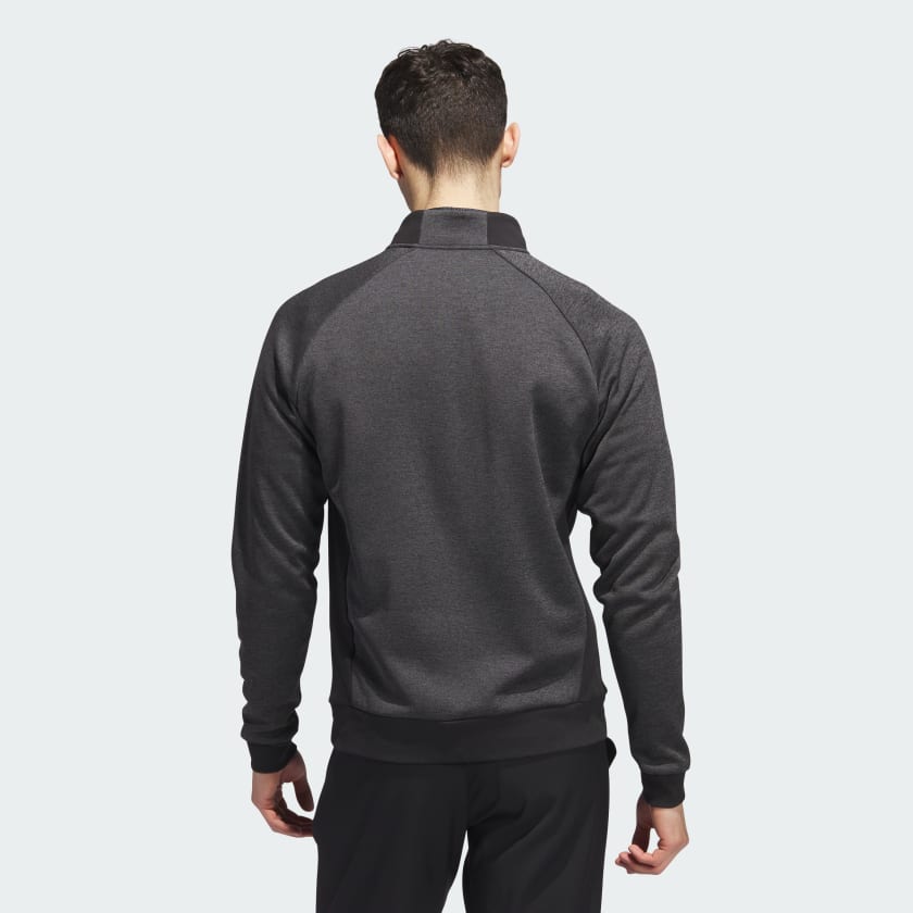 Adidas DWR 1/4 Zip Golf Fleece Sweatshirt Water-Repellent Recycled Ultra Warm