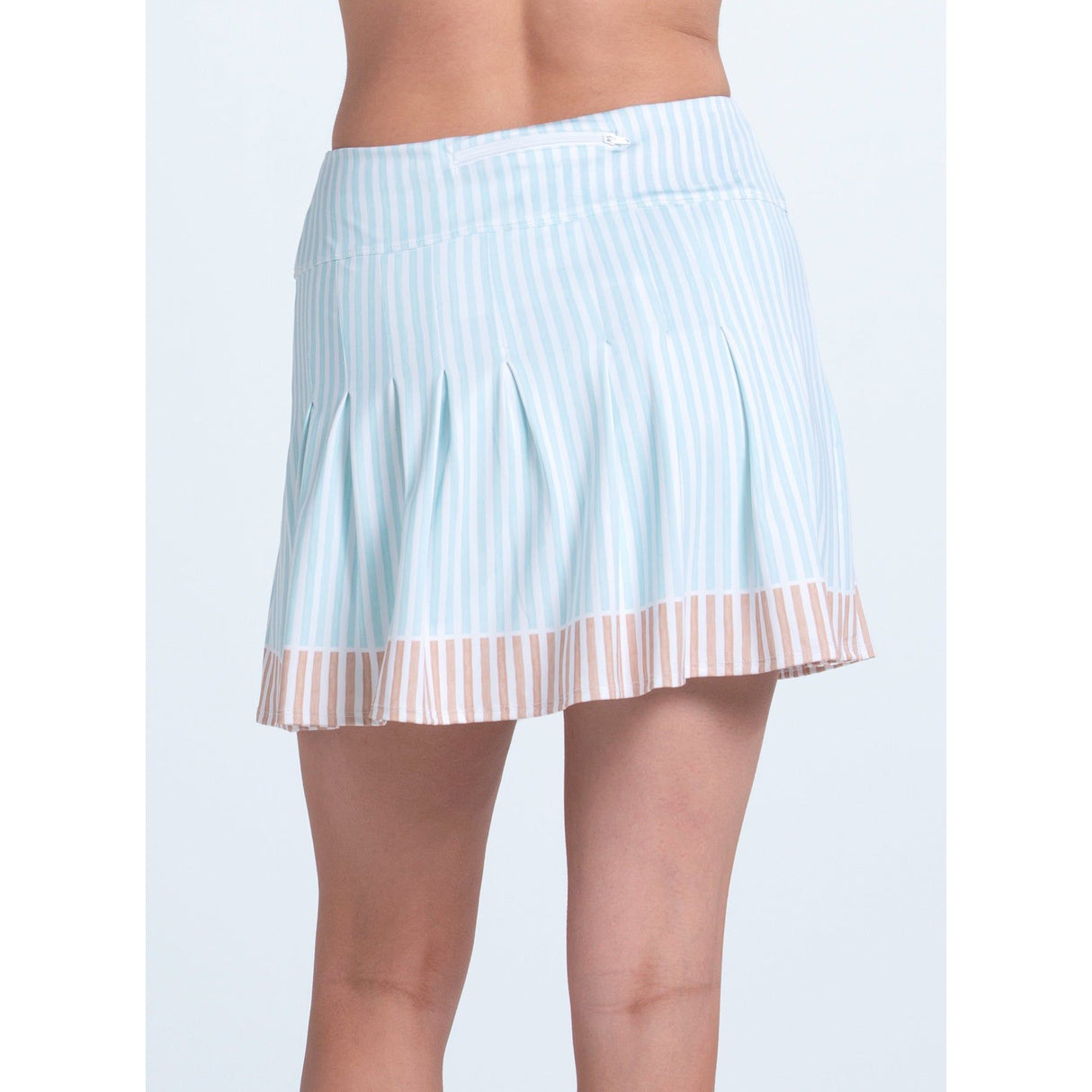 JUPE SKORT LUCKY IN LOVE RIVIERA STRIPE POCKET