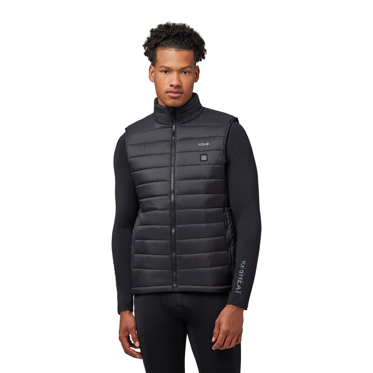 KOMBI Men's Warm It Up Heated Jacket with Warm Up Technology and USB Battery