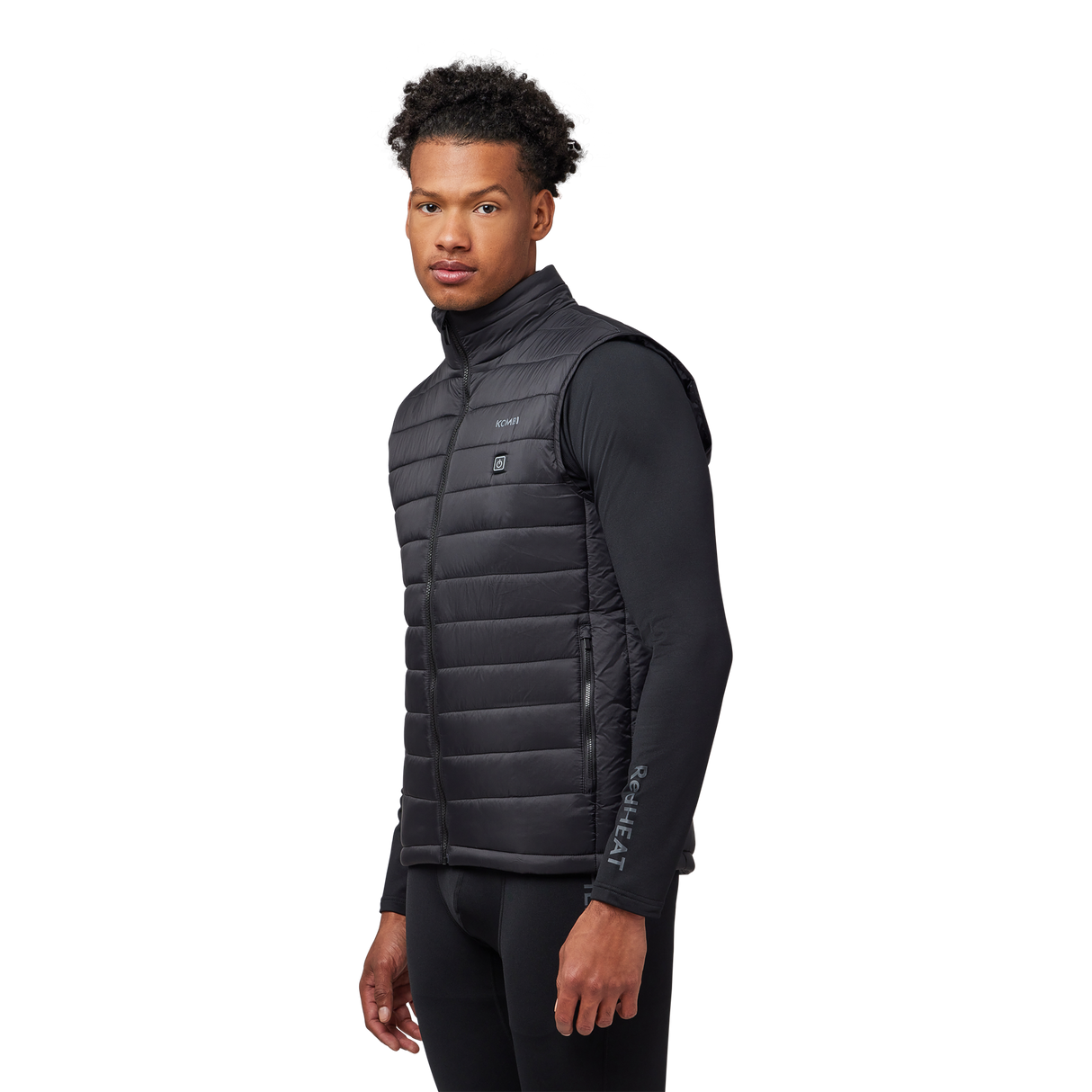 KOMBI Men's Warm It Up Heated Jacket with Warm Up Technology and USB Battery