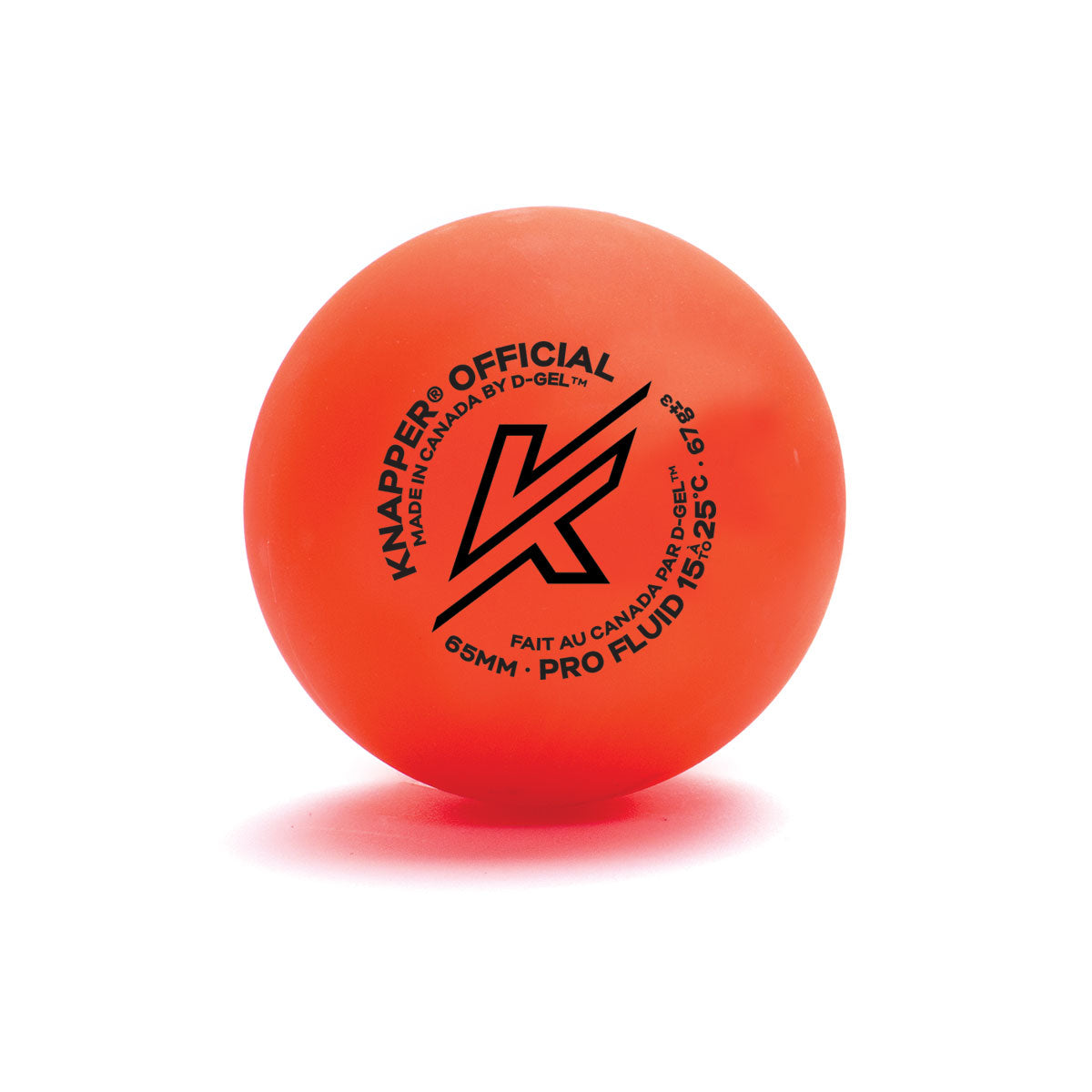 AK Pro Fluid Balle Knapper Orange Pour Dek Hockey Professionnel