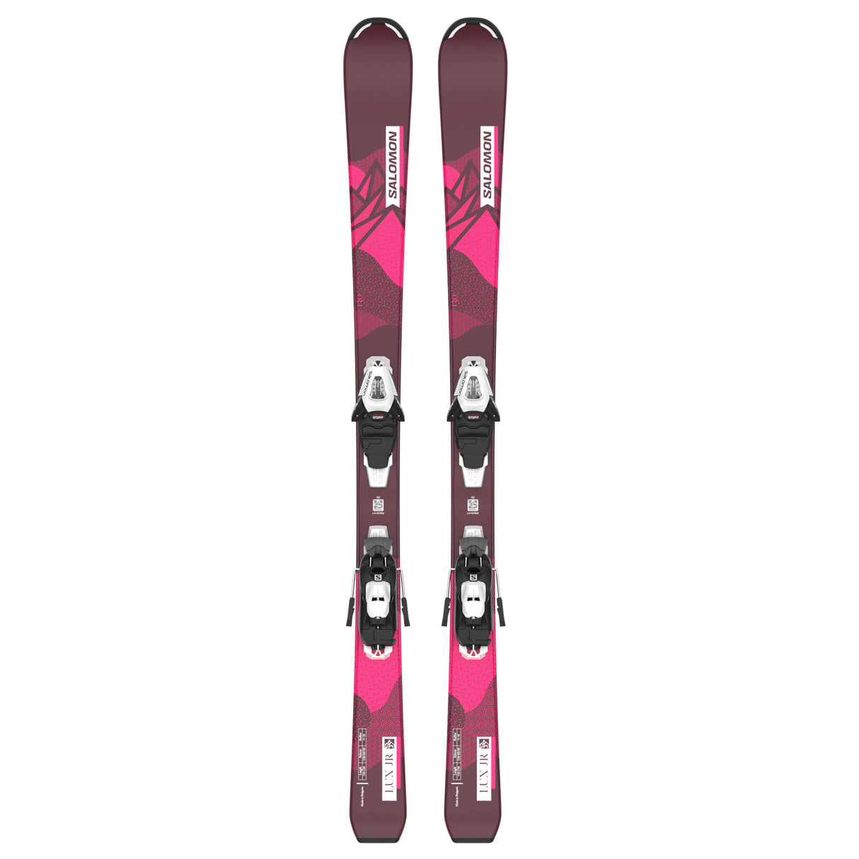 Salomon QST JR Girl Ski With C5 Bindings Lightweight And Maneuverable