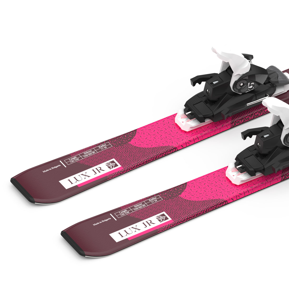 Salomon QST JR Girl Ski With C5 Bindings Lightweight And Maneuverable