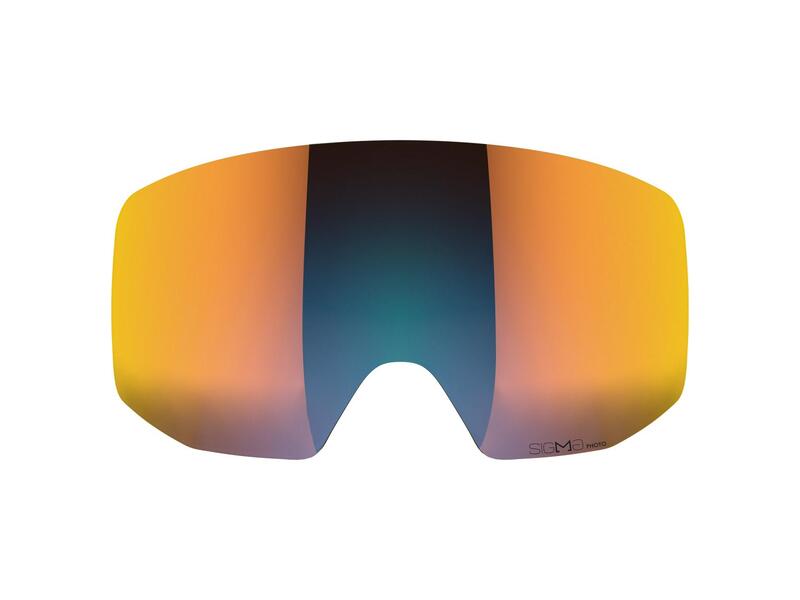 SALOMON DRIVER SIGMA PHOTOCHROMIC POPPY RED HEADSET REPLACEMENT LENS
