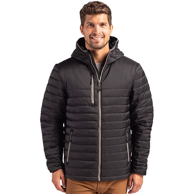 Clique Valhalla Recycled Insulated Puffer Mens Full Zip Jacket