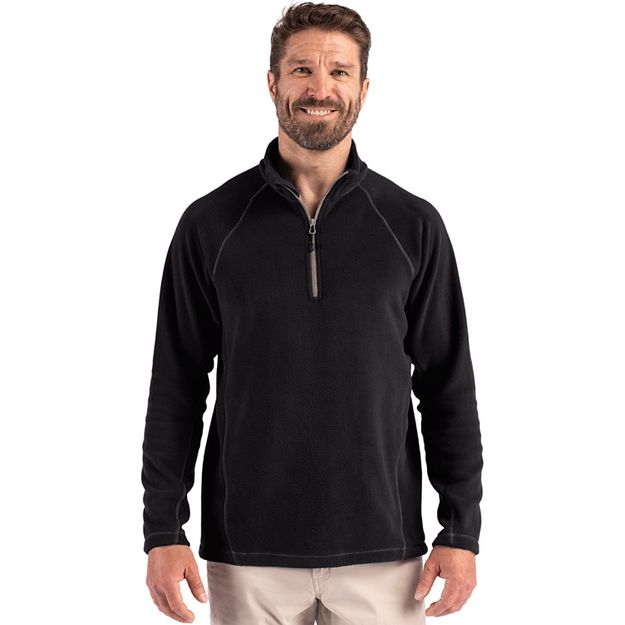 Clique Haven Recycled Men's Quarter Zip Sweatshirt