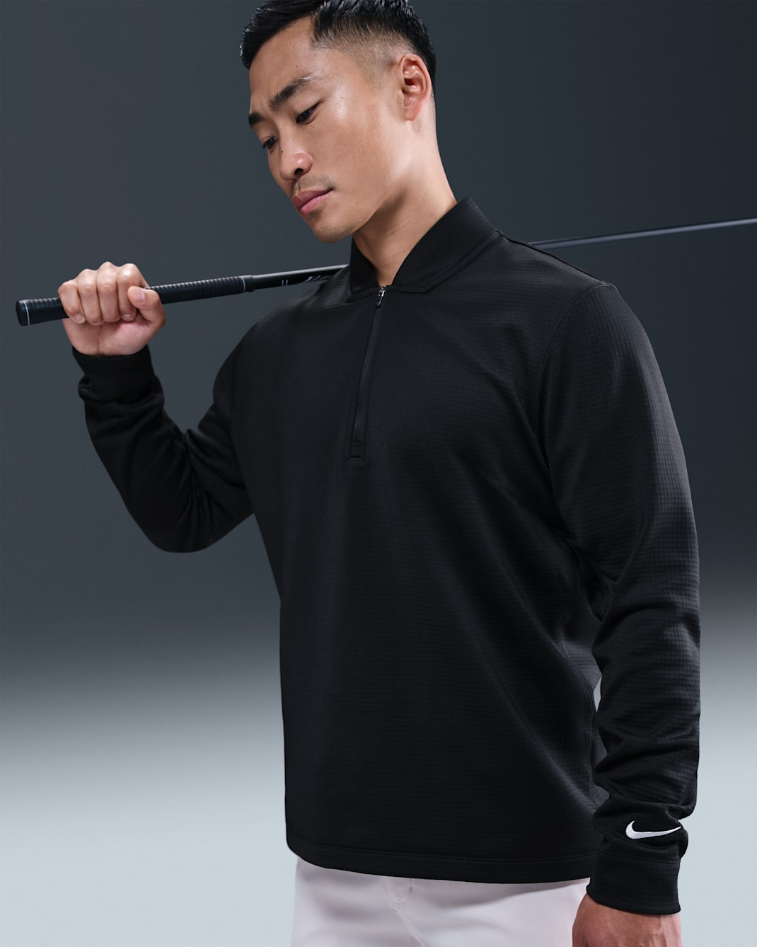 NIKE VELOCITY THERMA-FIT 1/2 ZIP MEN'S TOP