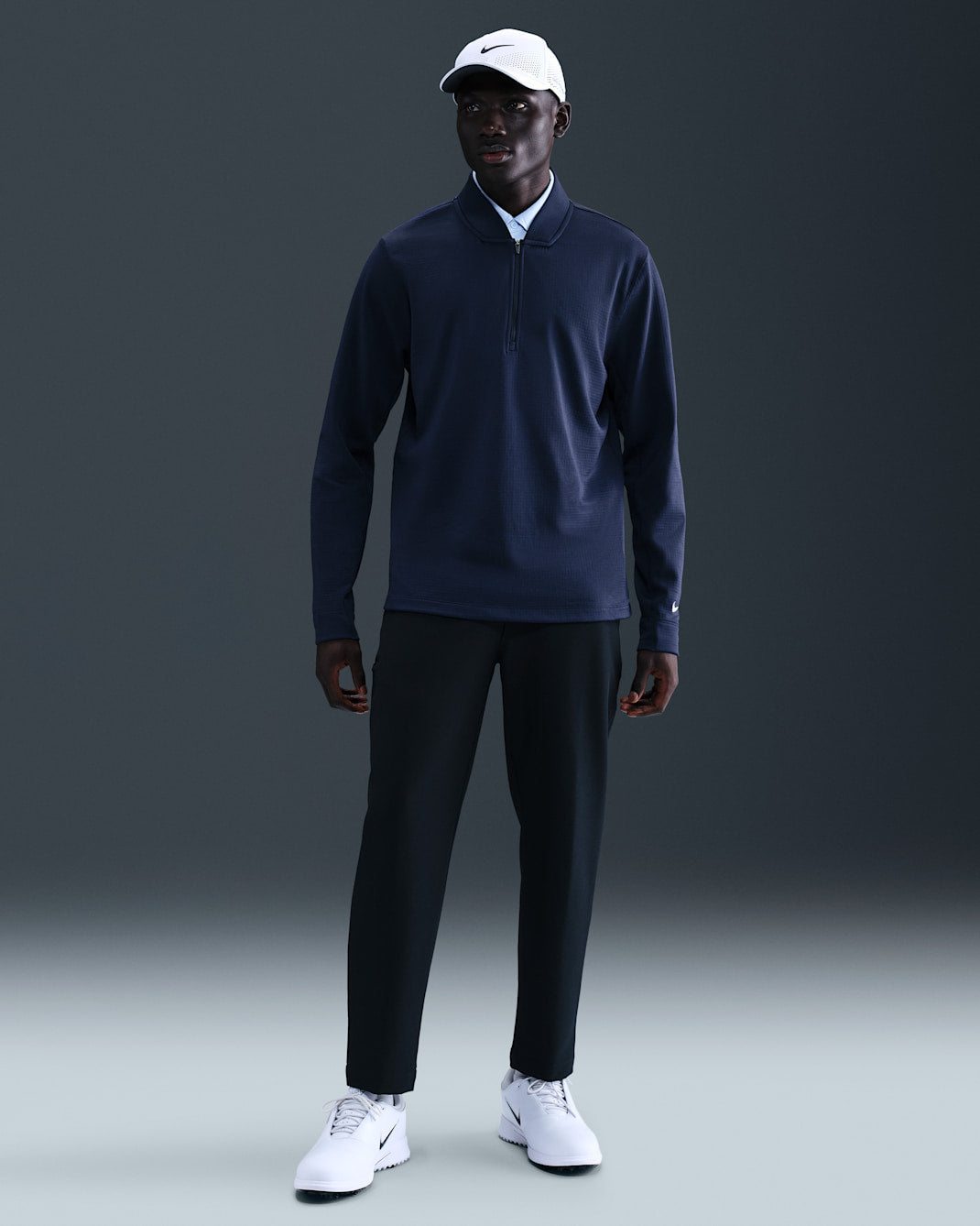 NIKE VELOCITY THERMA-FIT 1/2 ZIP MEN'S TOP