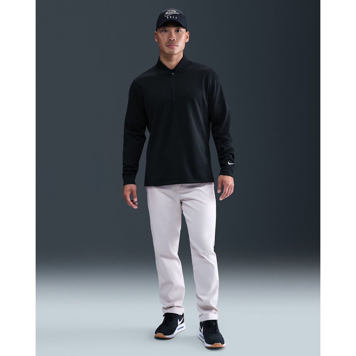 CHANDAIL NIKE VELOCITY THERMA-FIT 1/2 ZIP HOMME