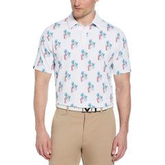 Callaway Polo 19e Trou Drink Imprimé Cocktails Golf Swing Tech