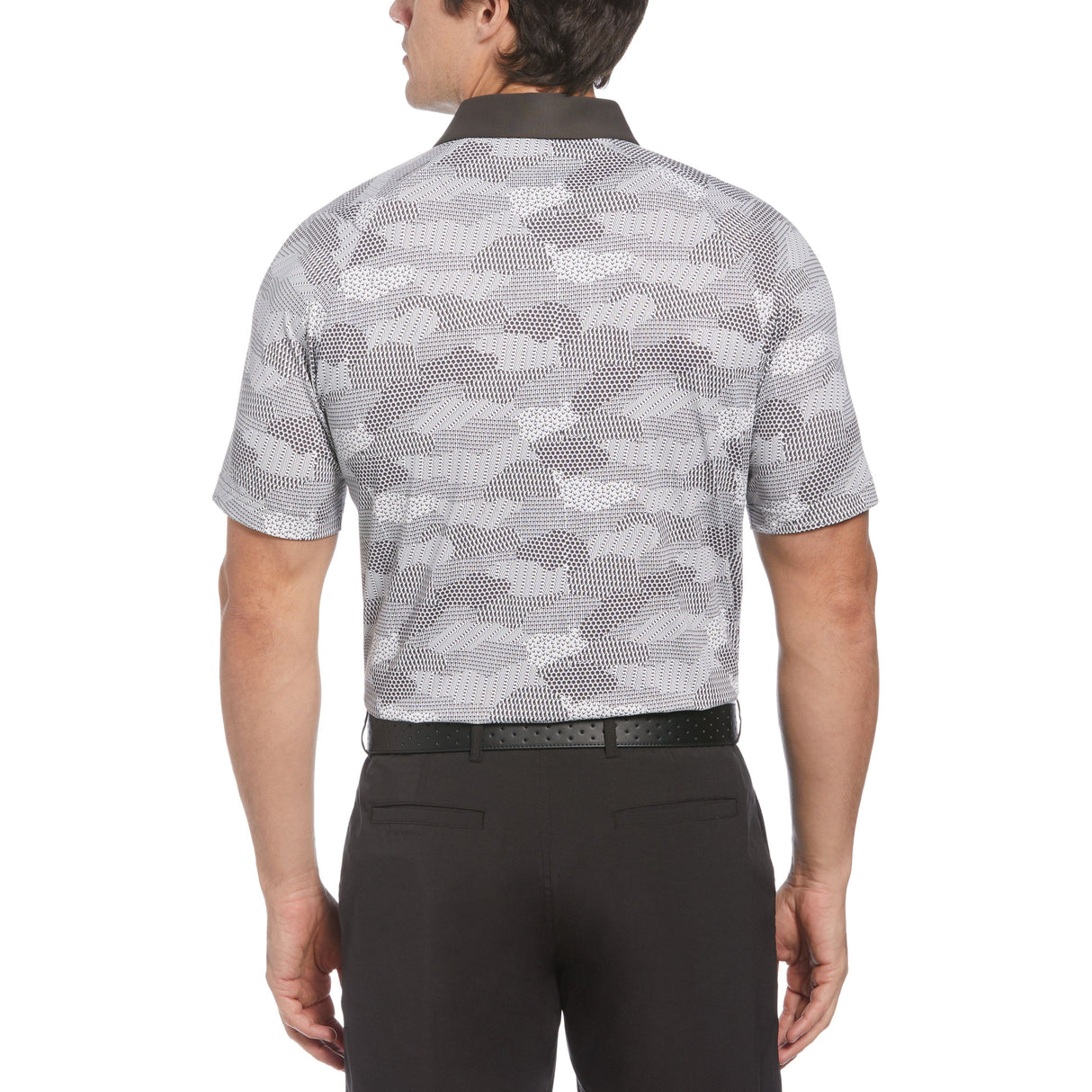 Callaway Polo Cluster Print Swing Tech Optimized Comfort and Movement