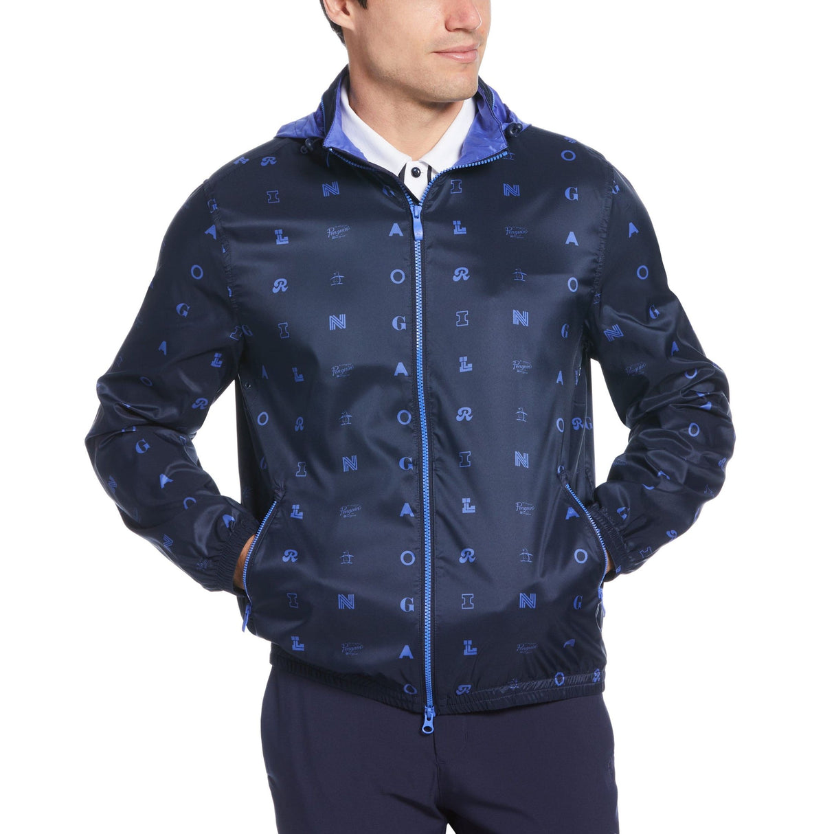 MANTEAU PENGUIN FULL ZIP LEGACY WIND JACKET HOMME