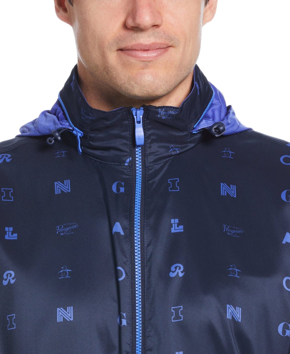 MEN'S PENGUIN FULL ZIP LEGACY WIND JACKET