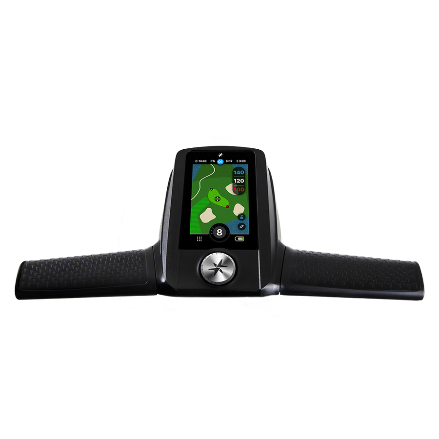 MGI Navigator AI GPS Plus Electric Trolley and Control Joystick