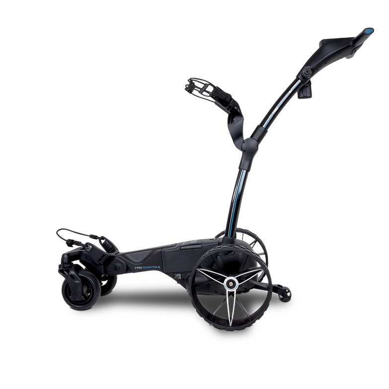 MGI Navigator AI GPS Plus Electric Trolley and Control Joystick