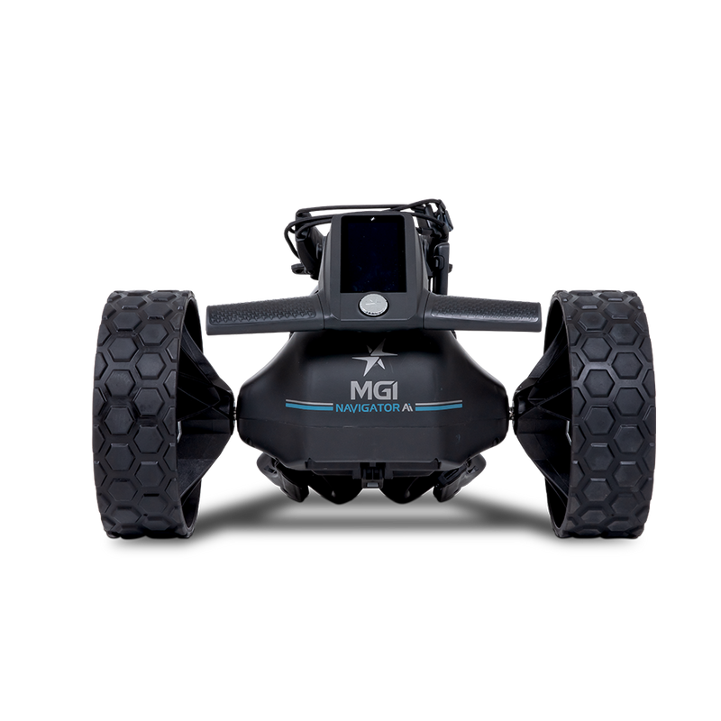 Chariot Golf Électrique MGI AI Navigator GPS Plus 4 Pouces Tactile