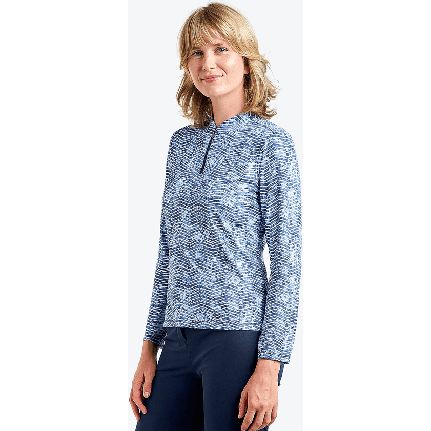 Chandail Nivo Lolita Mock Haut à Col Montant, Protection Solaire FPU Cinquante Plus