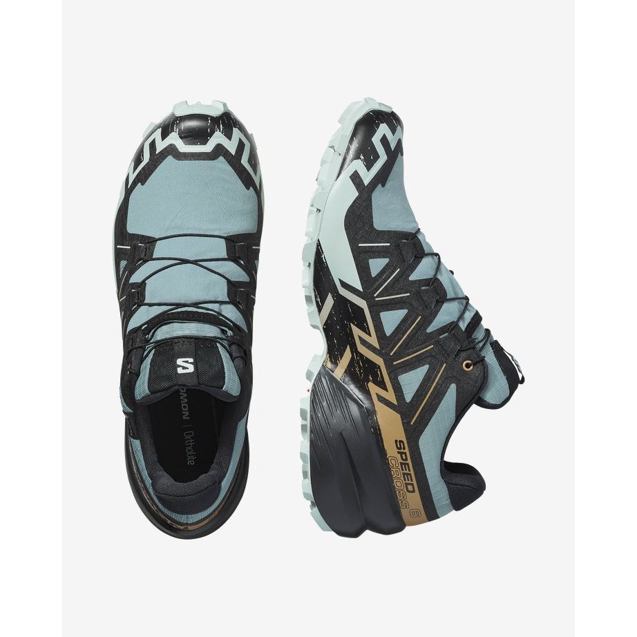 Salomon Speedcross 6 GTX Men's Trail Running Shoes: Waterproof and Grippy with Contagrip Outsole