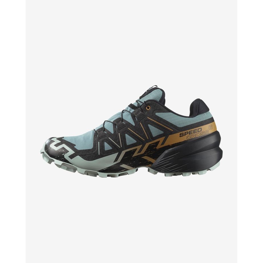 Salomon Speedcross 6 GTX Men's Trail Running Shoes: Waterproof and Grippy with Contagrip Outsole