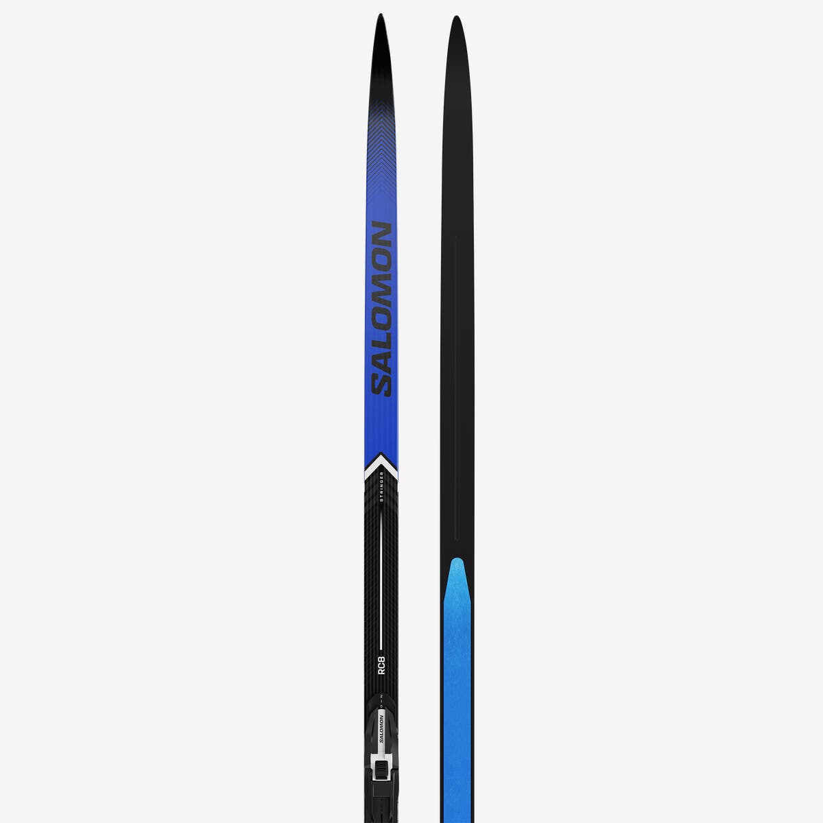 Salomon RC8 Skin Cross-Country Skis and Shift Bindings