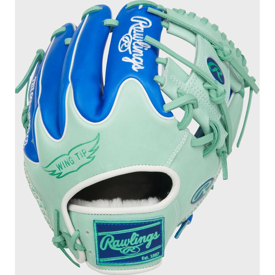 RAWLINGS PRO PREFERRED 11.5'' INFIELD BASEBALL GLOVE MINT/BLUE