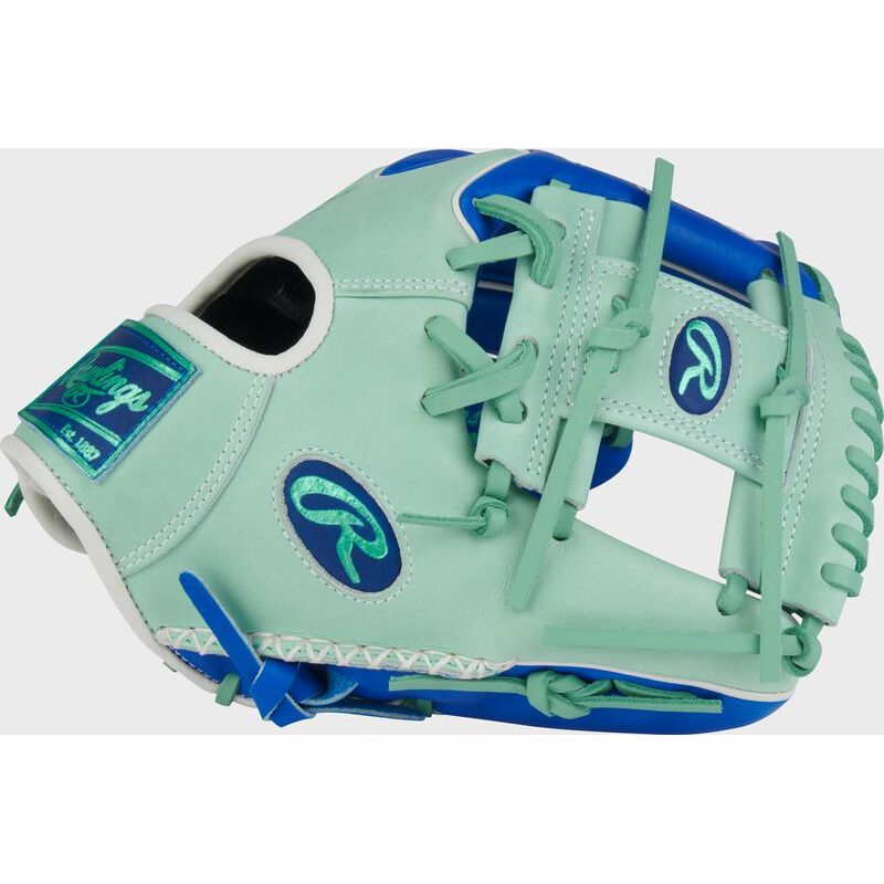 RAWLINGS PRO PREFERRED 11.5'' INFIELD BASEBALL GLOVE MINT/BLUE