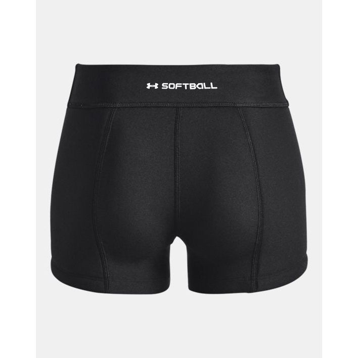 UA WOMEN'S UTILITY BASEBALL SLIDER SHORT