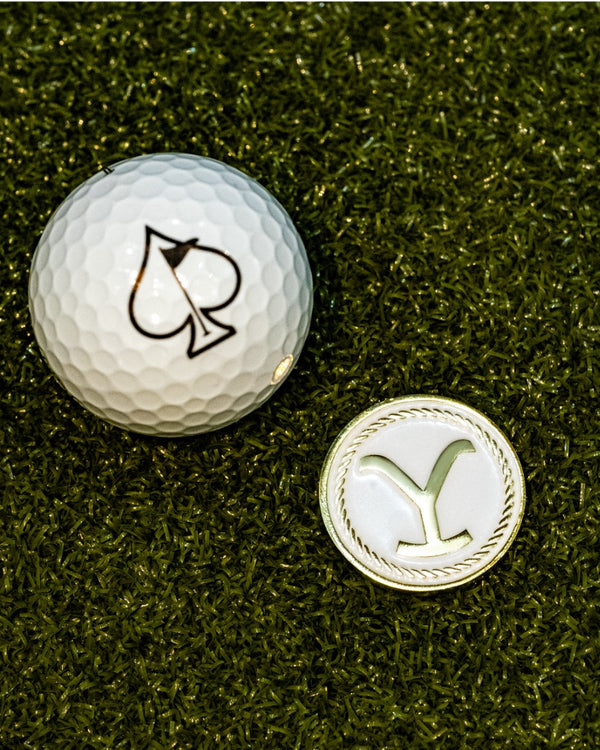 BALL MARKER PINS AND ACES YELLOWSTONE