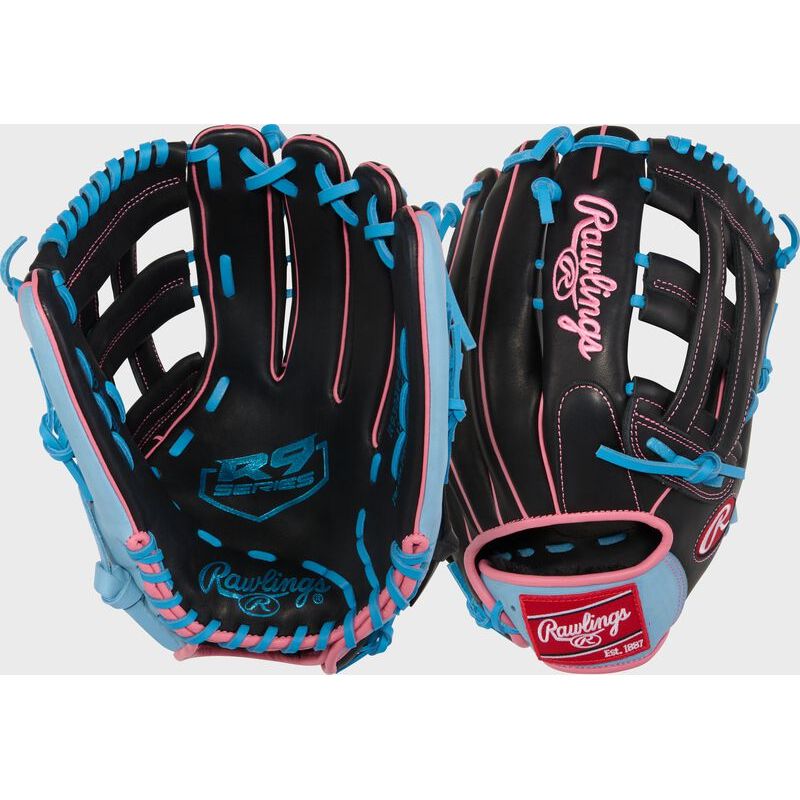 RAWLINGS R9 SERIES 12.75'' OUTFIELD BASEBALL GLOVE