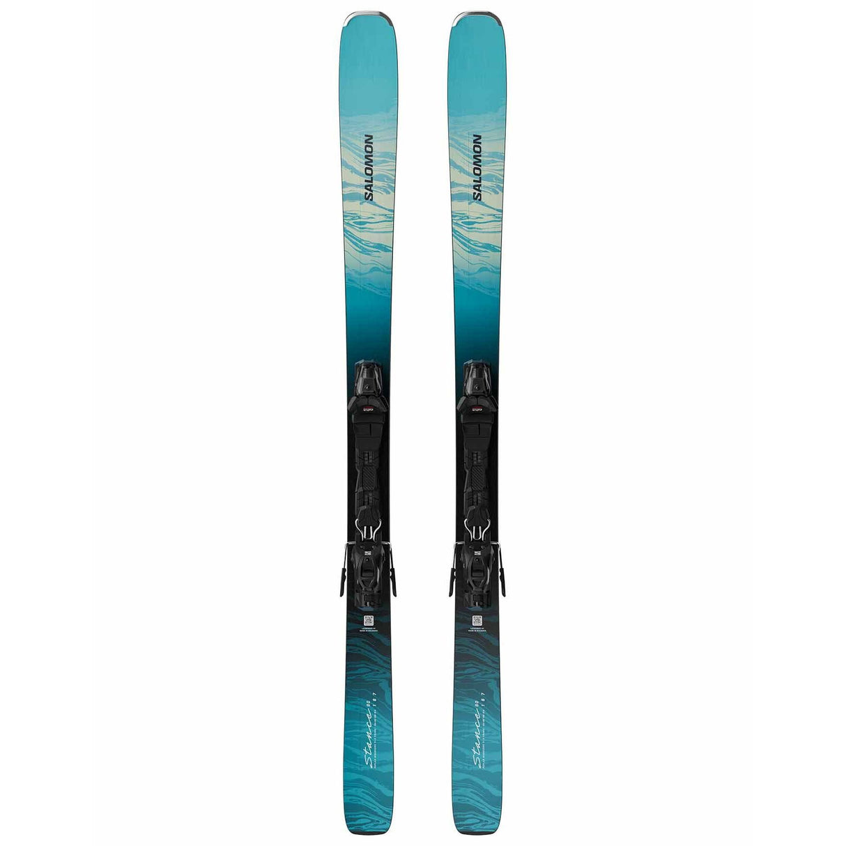 SKI SALOMON STANCE 80 FEMME ET FIXATIONS M10