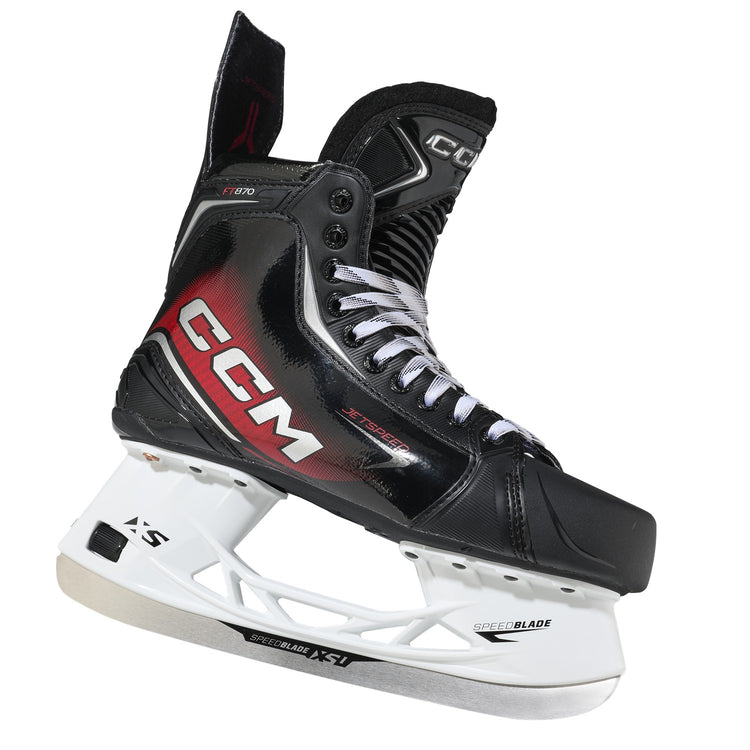 CCM Jetspeed FT 870 INT Patins Hockey Sur Glace Haute Performance Confort Et Contrôle