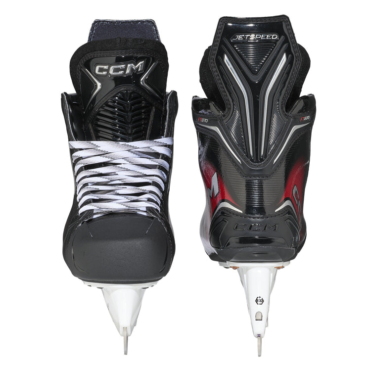 CCM Jetspeed FT 870 INT Patins Hockey Sur Glace Haute Performance Confort Et Contrôle